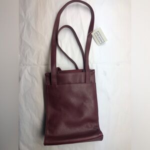 NWT vintage Y2K Arizona Jean Comapny purse handbag tote maroon burgundy